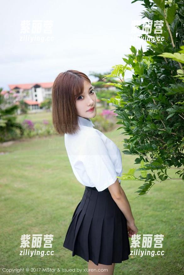 魅妍社-舞媚歆 魅妍社 - 舞媚歆穿上和服,高清版给我一种:茶歇前的倩影感。